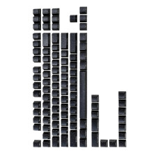 101Key originele profielzijde bedrukt-zwart zilverpoeder