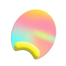 Muismat met polssteun Memory Foam Ergonomische muismat-goud