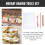 Nougat-Formen-Ausstechset, Backform-Set (1 Set) 4