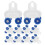 20-Piece Plastic Curtain Track Pulleys 1