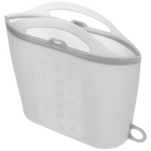 Bolsa de silicona reutilizable para microondas con función de vapor, 1000 ml.