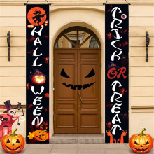 Decorațiune exterioară cu banner de Halloween, 1 bucată