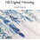 Duschvorhang Blau Aquarell Eukalyptus 36x72 2