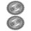 Accessoires pour tête de tondeuse à gazon (2 pièces) 1