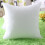 Taie d'oreiller blanche pour coussin standard, 1 pièce 1