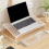 Metal Laptop Stand Computer Desk Holder-White Combination D 5