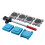 Superstarke drehbare Rollen mit dicker Basis,-8-teiliges Set 1