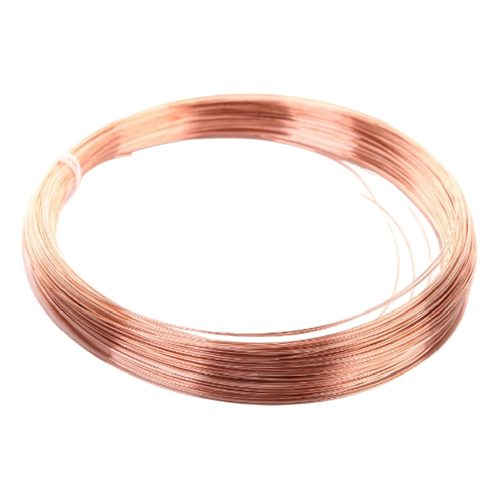 High Conductivity T2 Coppers Wire Bare Coppers Wire-0.5Mm 10M Red 7704001184501
