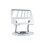 Support d'ordinateur portable, support de tablette de-Argent 1