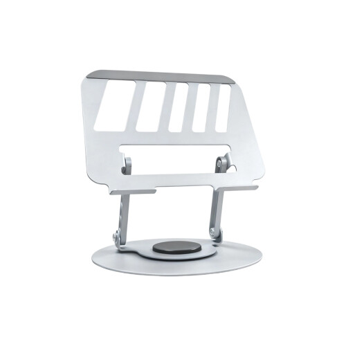 Support d'ordinateur portable, support de tablette de-Argent