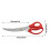 Ciseaux de cuisine robustes en acier inoxydable (1 paire) 3