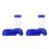 2Pcs Blue Kitten Water Feeder Practical Non-Tip Pet Drinking Bowl 5
