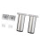 2er-Pack verstellbare Möbelbeine, robuste-10 cm Sandsilber 1