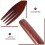 Wooden Cooking Fork Long Handle2Pieces 3