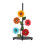 Distributeur unique de serviettes en fer-Cinq couleurs de fleurs 1