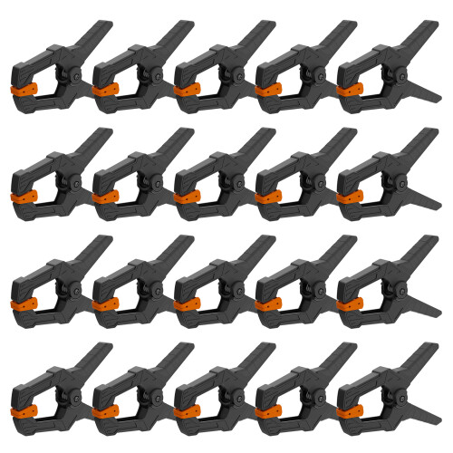 20pcs Adjustable Jaw Plastic Fixing Middle Frame Bracket