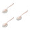 3Pcs Sponge Brush with Handle White Kitchen Cleaning Pads 5