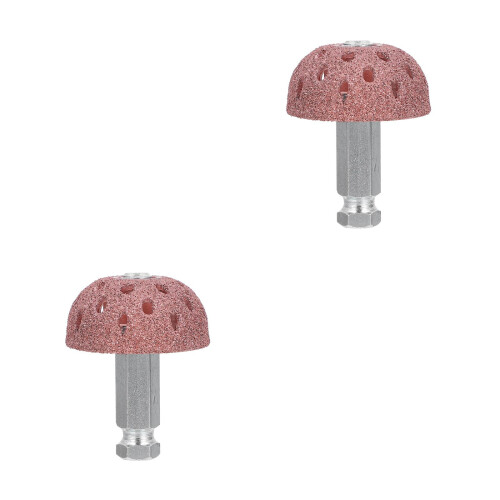 2Sets Duurzaam Tire Buffing Wheel Wolframstaal Rozen Goud Voor 1
