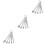 15Pcs Stainless Steel Measuring Spoons Set Silver Baking Kitchen Use 4
