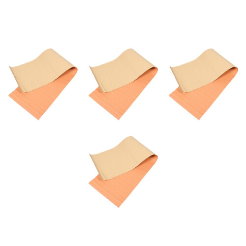 4Pcs Chocolate Bonded Bag Liners DIY Handbag Stiffener Sheets 2