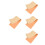 4Pcs Chocolate Bonded Bag Liners DIY Handbag Stiffener Sheets 4