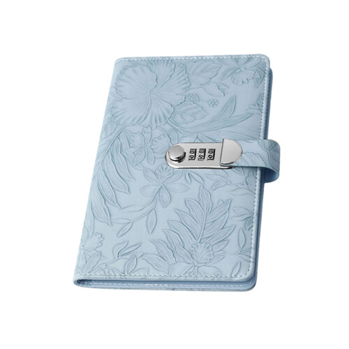 Professional Money Saving Notebook With Anti Theft-blue