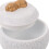 White Pet Ashes Keepsake Box Ceramic Urn for Dog Cremation 4