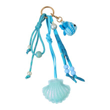 Unique Handmade Woven Fish Bag Charm For Women Girls Fish Bag