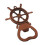 Practical Boat Steering Wheel Inspired-Antique Copper Plated 1