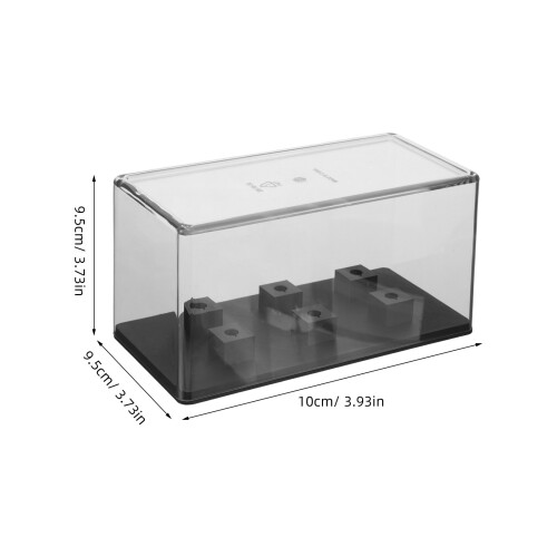 Acrylic Vinyl Record Headshell Protector Case Dustproof Organizer 1