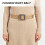 Punk Riem Beige, Metalen Studs En Verstelbare Dames 3