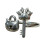 Openable Finger Rings Cats Paw Shape Adjustable Rings Eye 1