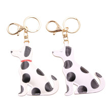 Porte-clés d'inspiration dalmatien, 2-Ensemble de 2 pièces