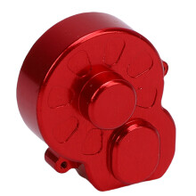 BT 1/24 RC-Getriebeabdeckung, rote Aluminiumlegierung