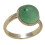 Trendy verstelbare ring van aluminium, versierd met-D 1
