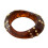Contemporary Abstract Resin Wrist Bangle With Bold-amber 1