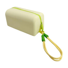 Large Capacity Pencil Case School Students Office-Light Yellow