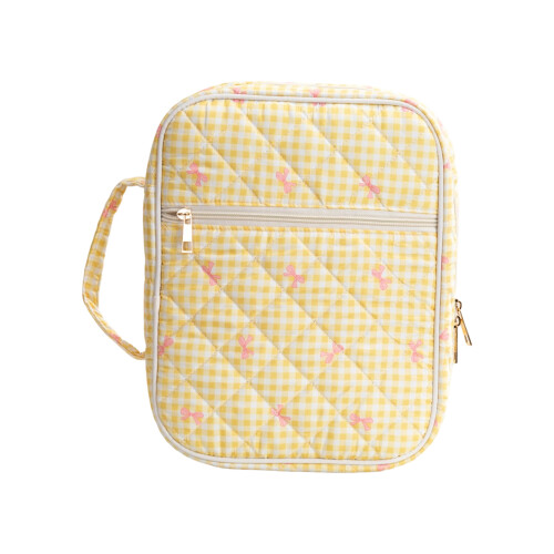 Porte-stylos Design à fermeture éclair, sac de-Arc jaune