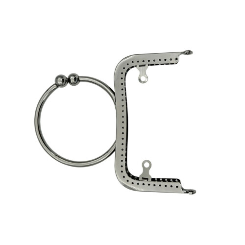Strong Iron O Rings Frame 12.5Cm With Concave Design Bag-2