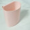 White plastic storage bin with 4 handles 4.7x4.3x2.8 in 5