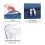 Sac isotherme bleu portable pour plats à four 6