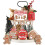 Gingerbread Man Tiered Tray Decor Christmas Theme 12pcs 2