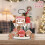 Gingerbread Man Tiered Tray Decor Christmas Theme 12pcs 3