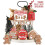 Gingerbread Man Tiered Tray Decor Christmas Theme 12pcs 5