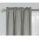Silver Linen-Blend Curtains 37" x 84", 2-Pack 2