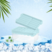 SLMOTUAE Ice Trays with Lid – Double Layer, 3 Shapes,