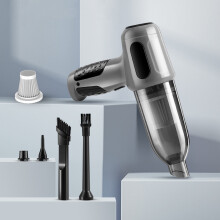 Cordless Car Vacuum Cleaner – 6000Pa, 20-Min Runtime,