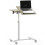 Homcom Mesa Auxiliar Marrón 57 x 40 x 101 cm 1