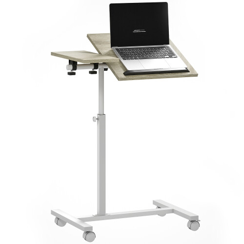 Homcom Mesa Auxiliar Marrón 57 x 40 x 101 cm