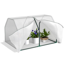 Invernadero de Terraza Blanco 99 x 71 x 60 cm